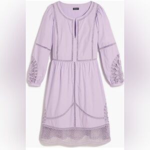 Vineyard Vines Light Purple Eyelet Dress
